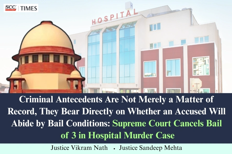 criminal antecedents in bail cases