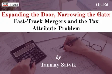 fast-track mergers and tax attribute problem