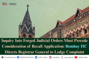 forged judicial orders