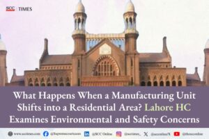manufacturing unit in residential area