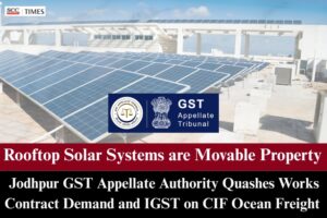 rooftop SPGS works contract GST