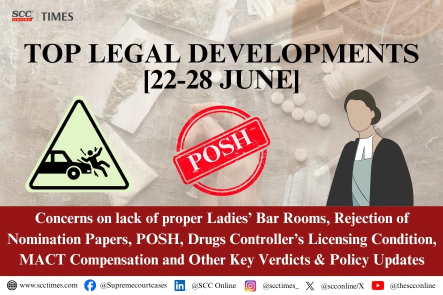 weekly Legal Developments India
