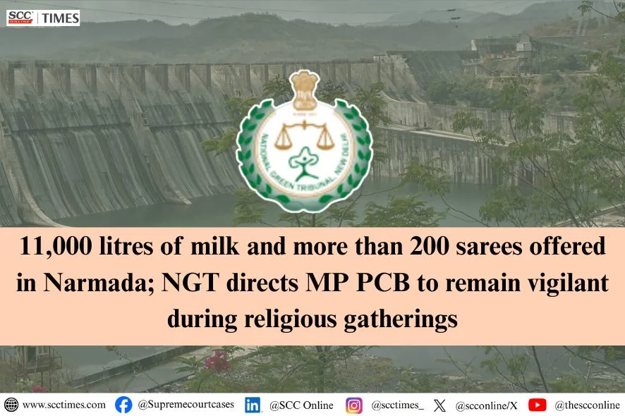 11000 litres of milk in Narmada
