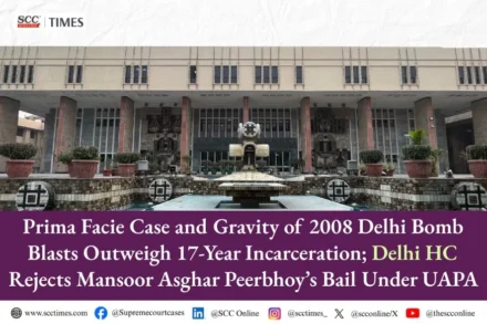 2008 Delhi Bomb Blasts Bail