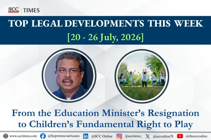 Legal Developments This Week