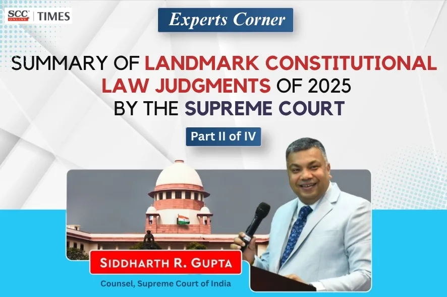 75 Landmark Constitutional Law Judgment 2025