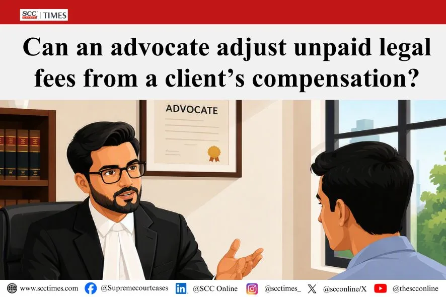 Advocate fees from client compensation