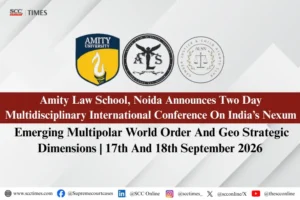 Amity Law School Noida international conference 2026