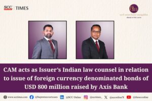 Axis Bank USD 800 Million Bond Issue