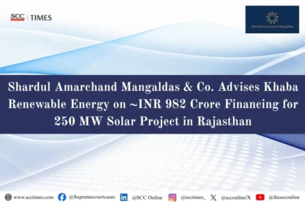 Khaba Renewable Energy INR 982 crore financing