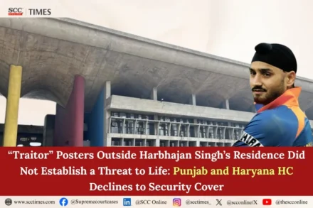 Harbhajan Singh Punjab Police security cover