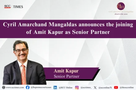 CAM Appoints Amit Kapur as Senior Partner