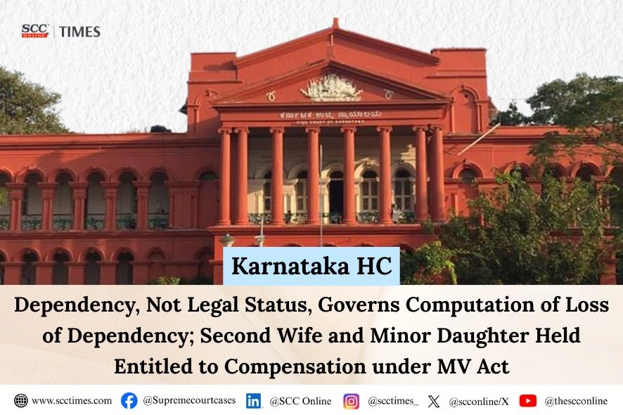 Computation of loss of dependency under Motor Vehicles Act