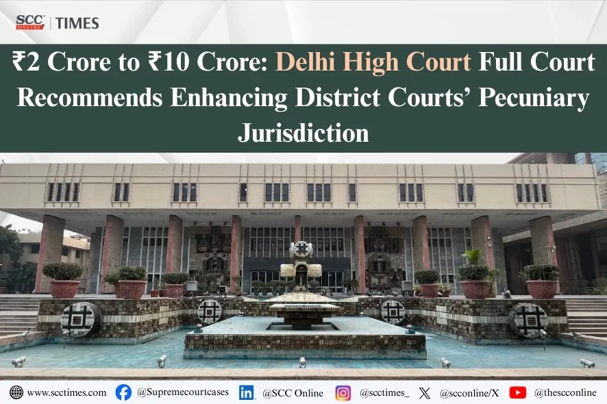 Coordination Committee on pecuniary jurisdiction