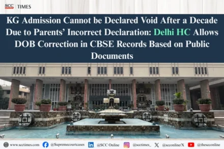 DOB correction in CBSE records