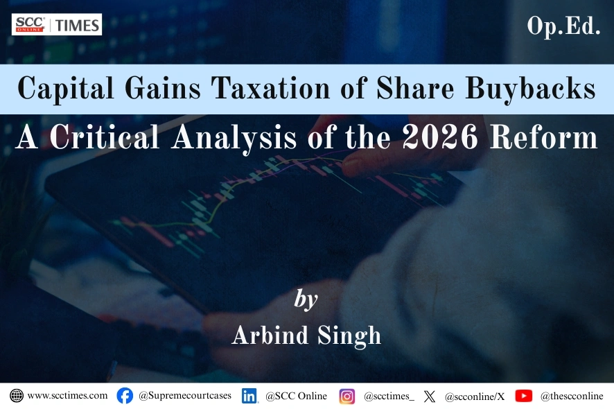 Finance Act 2026 share buyback taxation analysis