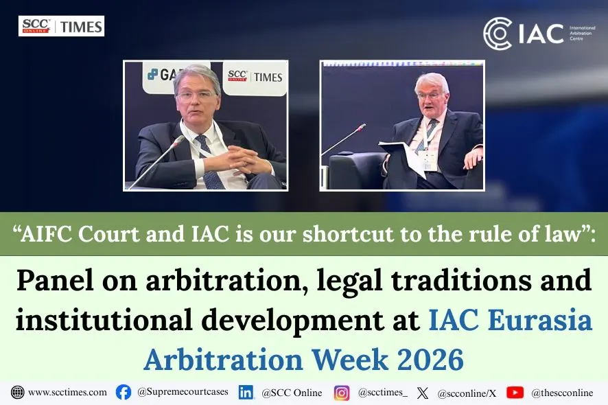 IAC EAW 2026 Eurasia arbitration panel International Arbitration in Eurasia at IAC EAW 2026