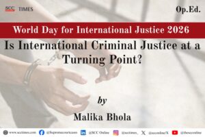 International Criminal Justice 2026