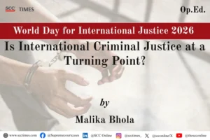 International Criminal Justice 2026