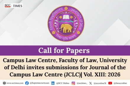 JCLC Volume XIII call for papers 2026