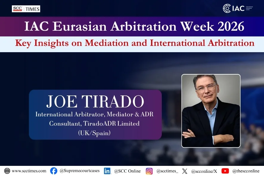 Joe Tirado Mediation and International Arbitration