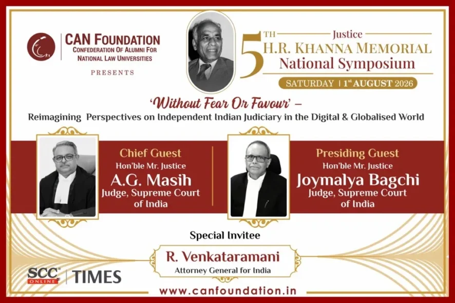 Justice H. R. Khanna Memorial Symposium