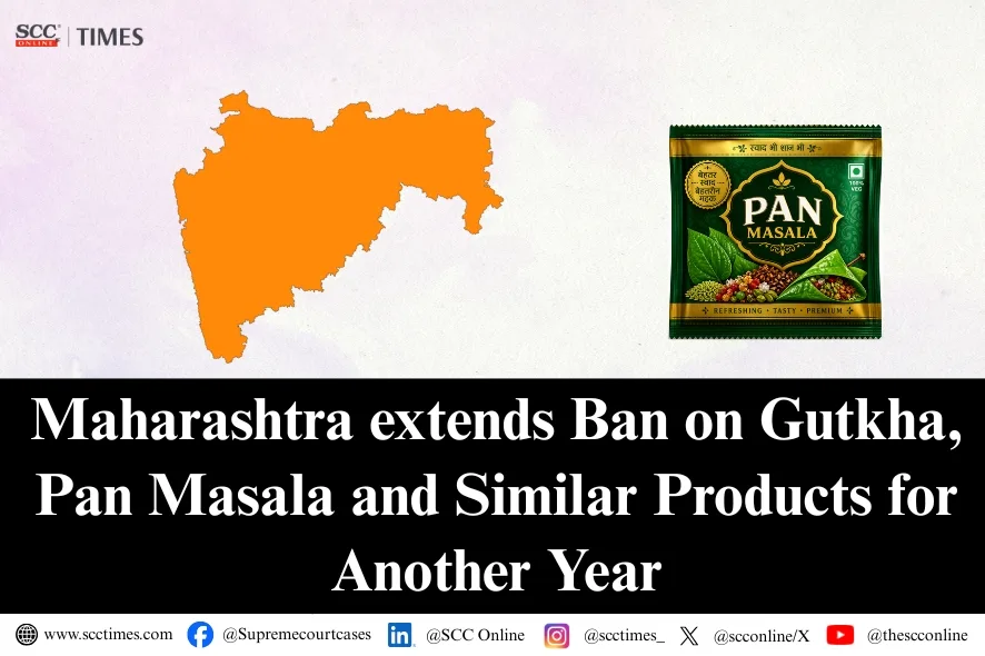 Maharashtra Gutkha Ban