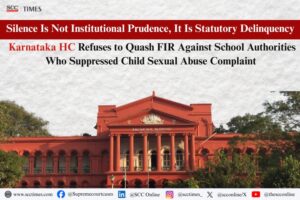 Mandatory reporting of POCSO offence