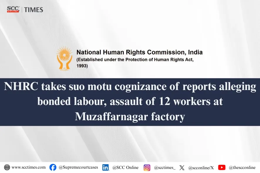 Muzaffarnagar bonded labour
