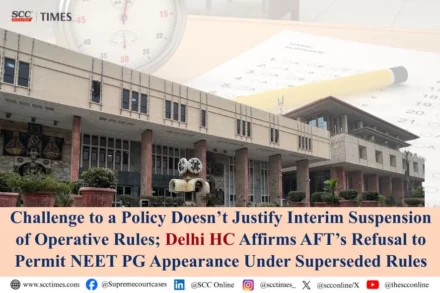 NEET PG eligibility of SSC Medical Officers