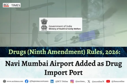 Navi Mumbai Airport Drug Import Port