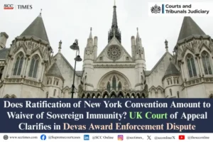 New York Convention and State Immunity