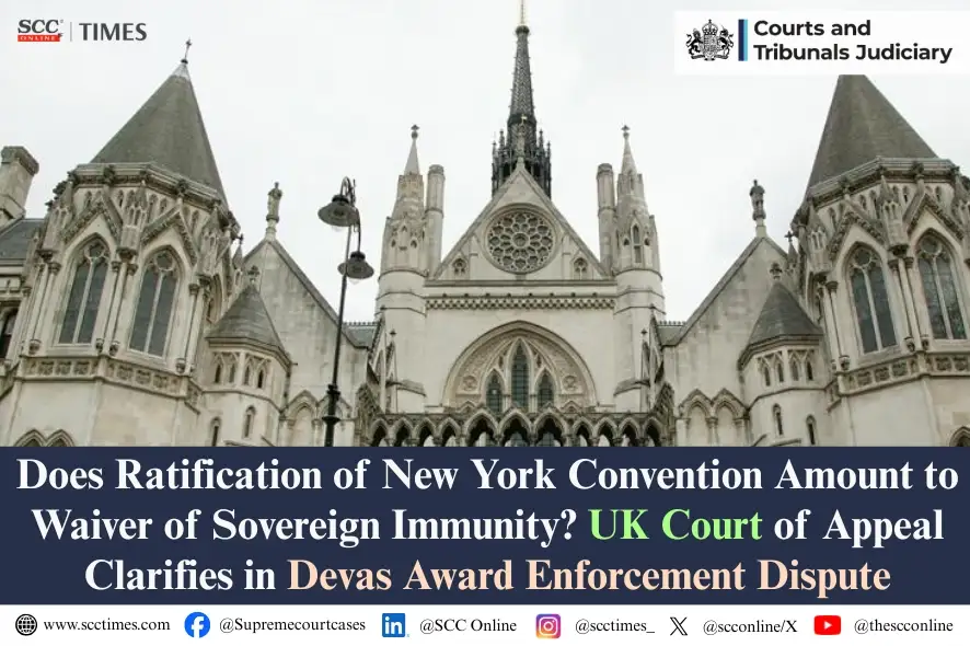 New York Convention and State Immunity