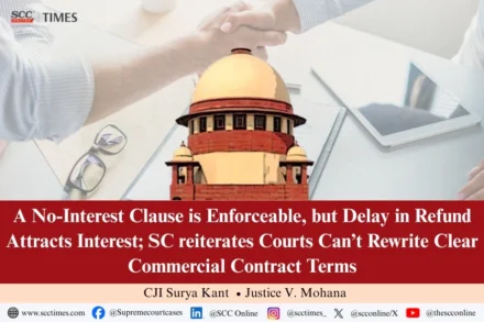 No-Interest Clause on Security Deposit