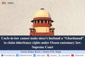 Oraon customary law