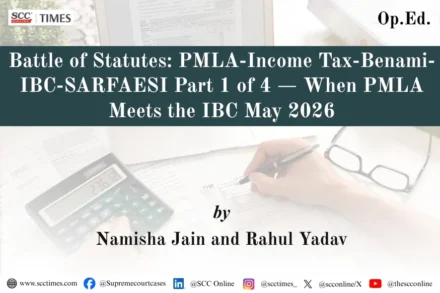PMLA IBC conflict Section 32A analysis
