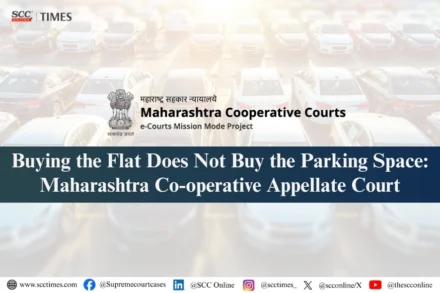 Parking slots in a co-operative housing society