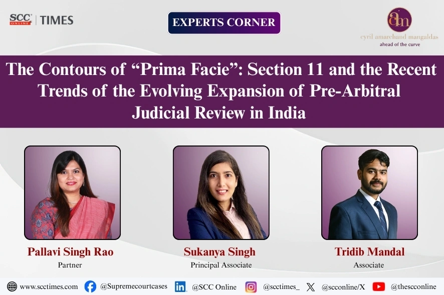 Prima Facie Review under Section 11 Arbitration Act