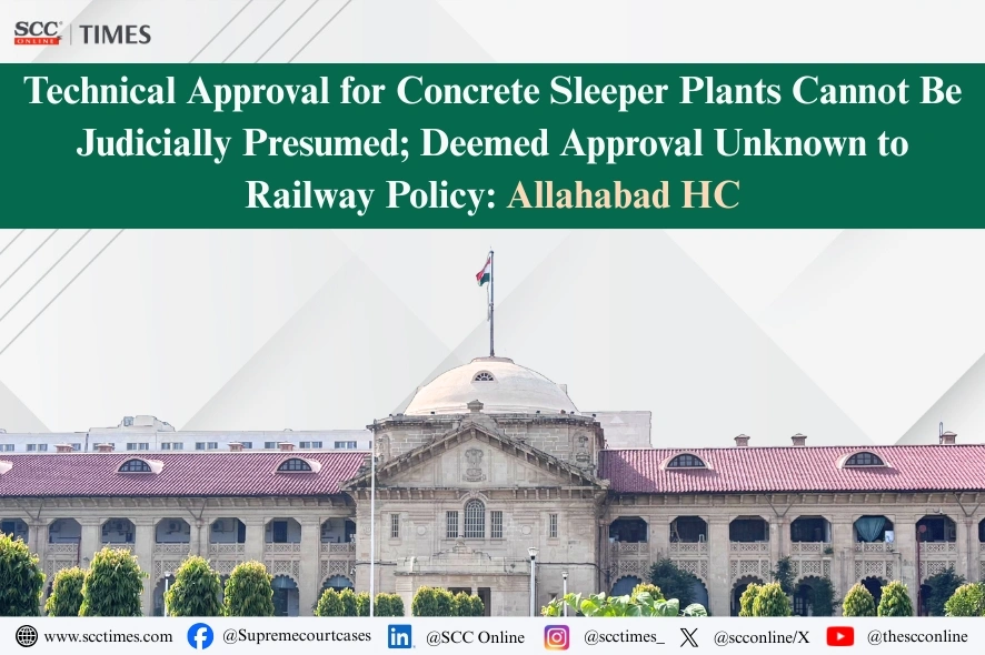 Railway Concrete Sleeper Plant approval