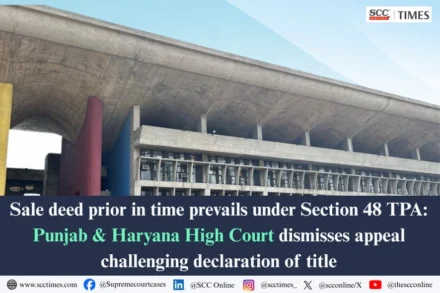 Sale deed prior in time under S. 48 TPA