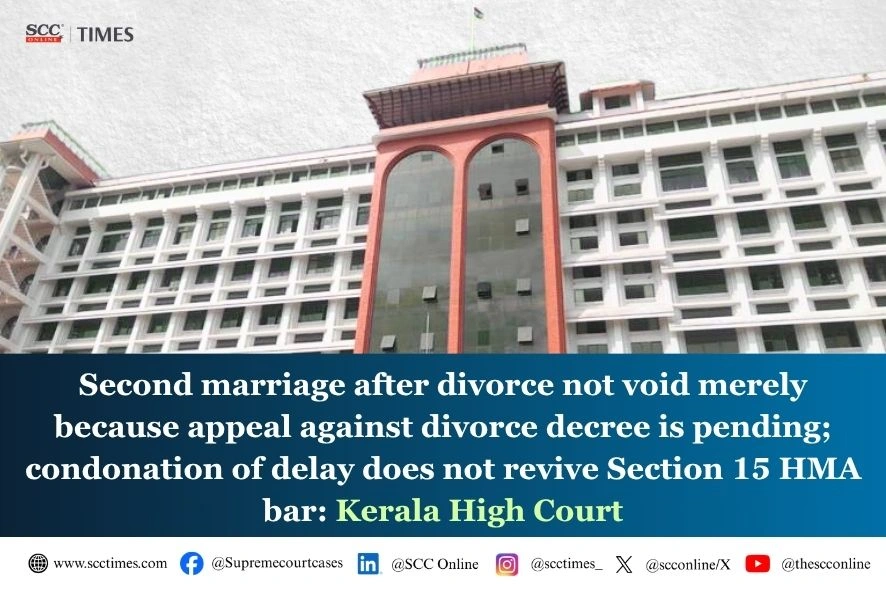Section 15 HMA second marriage after divorce