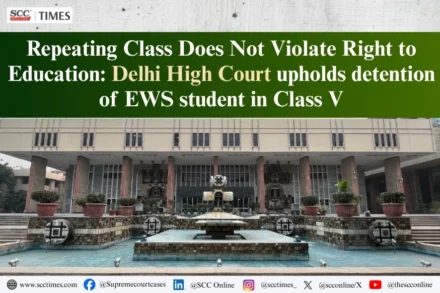 Section 16 RTE Act EWS Student judgment