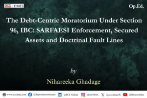 Section 96 IBC debt centric moratorium analysis