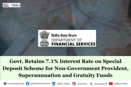 Special Deposit Scheme interest rate