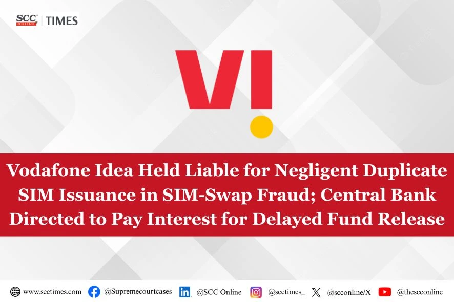 Vodafone cyber fraud sim swap money siphoning
