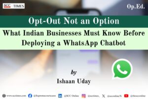 WhatsApp chatbot DPDP Act compliance