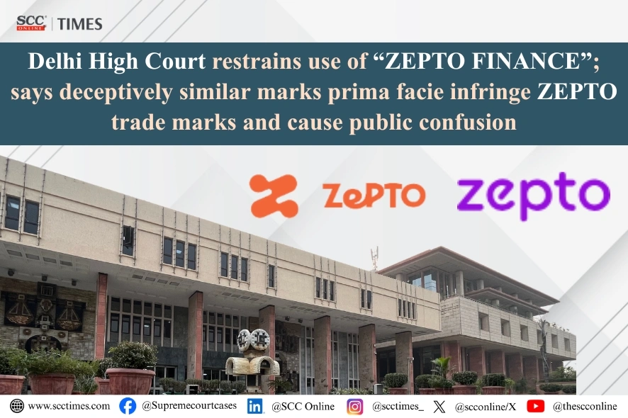 ZEPTO trademark infringement case