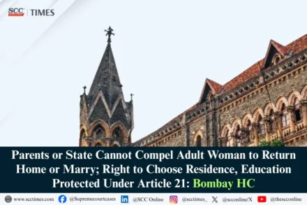 cannot compel adult woman to return home