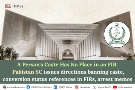 caste conversion status in FIRs