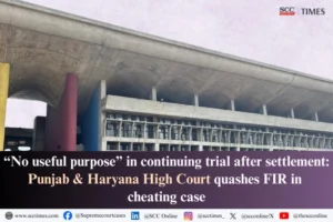 cheating FIR mediation settlement